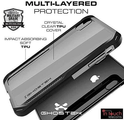 Ghostek Dėklas Cloak 4 Apple iPhone Xs Max juoda