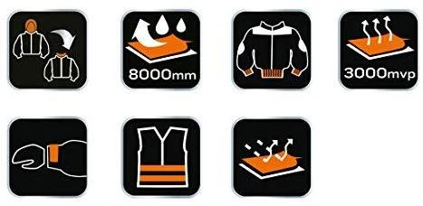 Neo Tools Neo Striukė softshell striukė su nuimamu gobtuvu kamuoliuko dydis L (81-551-L), L