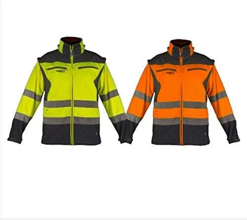 Neo Tools Darbinė striukė, SOFTSHELL, ryškiai geltona L / 52, L