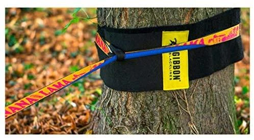 Vokietija Slackline Gibbon Banana Lama TreeWear rinkinys 15m/3,5cm