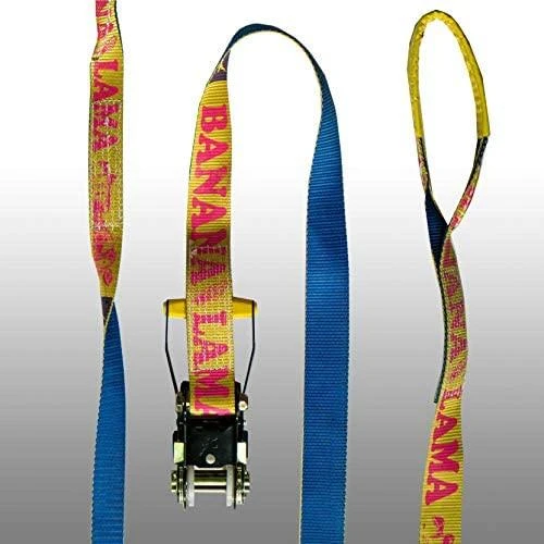 Vokietija Slackline Gibbon Banana Lama XL TreeWear rinkinys 25m/3,5cm