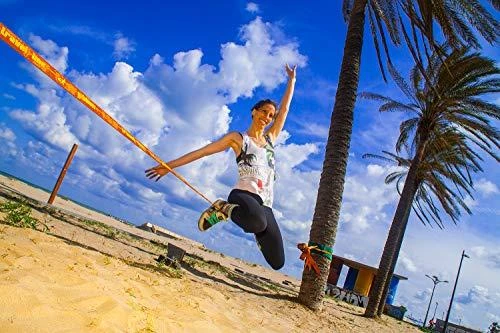 Vokietija Slackline Gibbon Travel Line TreeWear rinkinys 15m/5cm