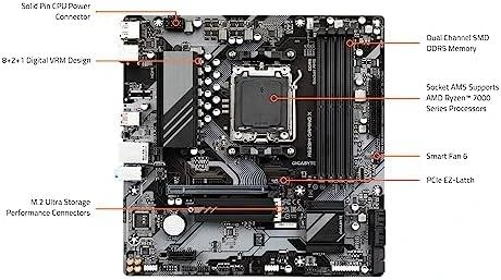Pagrindinė plokštė Gigabyte Gigabaitas | A620M GAMING XG10 | Procesorių šeima AMD | Procesoriaus lizdas AM5 | DDR5 DIMM | Atminties lizdai 4 | Palaikomos standžiojo disko sąsajos SATA, M.2 | SATA jungčių skaičius 4 | Lustų rinkinys AMD A620 | Mikro ATX