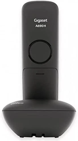 GIS Gigaset A690 Duo Analoginis telefonas Skambintojo ID Juoda, Sidabras