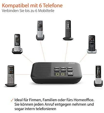 TELZ Gigaset Box 200A Comfort DECT telefono bazė + atsakiklis | GIGASET