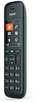 GIS Gigaset C570HX Analoginio ryšio / DECT telefonas Skambintojo ID Juoda