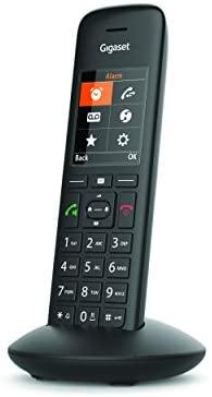 GIS Gigaset C570HX Analoginio ryšio / DECT telefonas Skambintojo ID Juoda