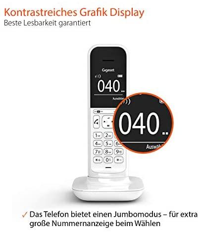 Gigaset CL390HX Teléfono Inalámbrico Blanco