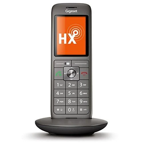 GIS Gigaset CL660HX Analoginio ryšio / DECT telefonas Skambintojo ID Antracitas, Juoda