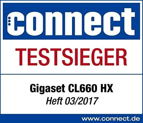 GIS Gigaset CL660HX Analoginio ryšio / DECT telefonas Skambintojo ID Antracitas, Juoda