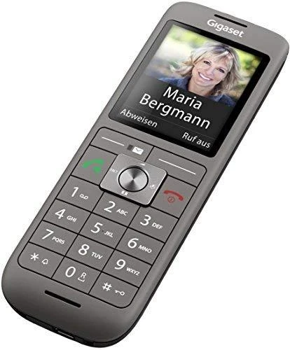 GIS Gigaset CL660HX Analoginio ryšio / DECT telefonas Skambintojo ID Antracitas, Juoda