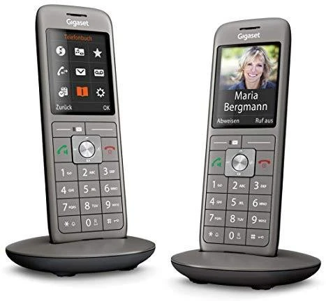 GIS Gigaset CL660HX Analoginio ryšio / DECT telefonas Skambintojo ID Antracitas, Juoda