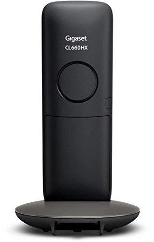 GIS Gigaset CL660HX Analoginio ryšio / DECT telefonas Skambintojo ID Antracitas, Juoda