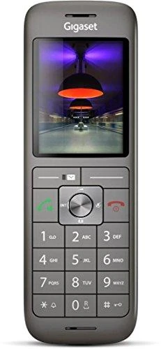 GIS Gigaset CL660HX Analoginio ryšio / DECT telefonas Skambintojo ID Antracitas, Juoda