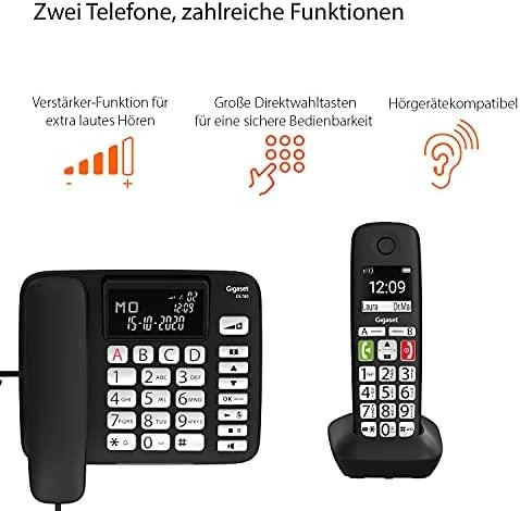 Gigaset DL780 Plus juoda