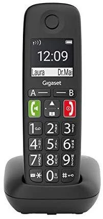 GIS Gigaset E290 Duo Analoginio ryšio telefono ragelis Skambintojo ID Juoda