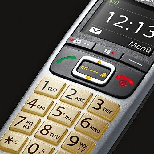 GIS Gigaset E560HX Analoginio ryšio / DECT telefonas Skambintojo ID Pilka, Sidabras