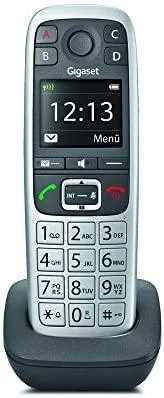 Namų Telefonas - Gigaset E560HX DECT Telefonas, 14h Pokalbių Laikas, 150 Kontaktų, Juoda