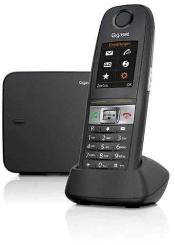 GIS Gigaset E630 DECT telefonas Skambintojo ID Juoda
