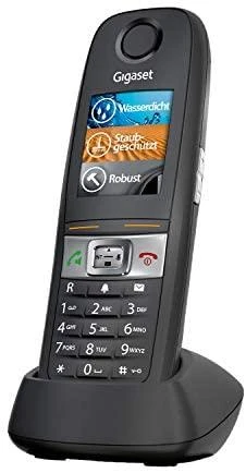 GIS Gigaset E630 DECT telefonas Skambintojo ID Juoda