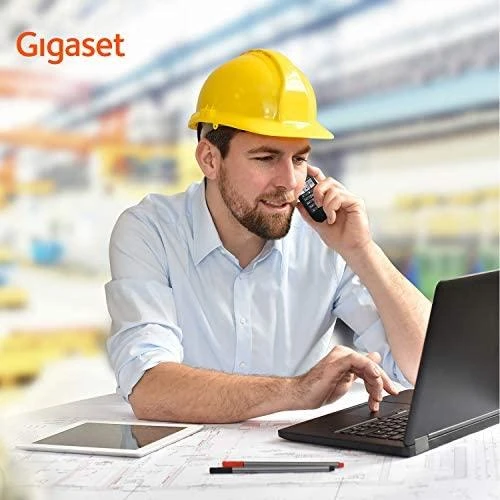 GIS Gigaset E630HX DECT telefono ragelis Skambintojo ID Juoda