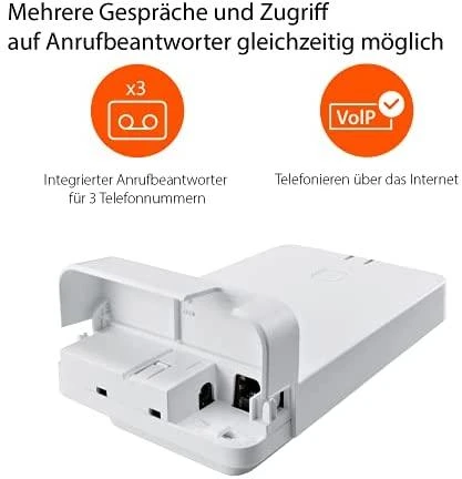 GIS Gigaset N870 IP Pro DECT bazinė stotis Balta