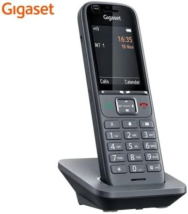 Gigaset S700H PRO DECT telefono skambintojo ID antracitas (Pažeista pakuotė)