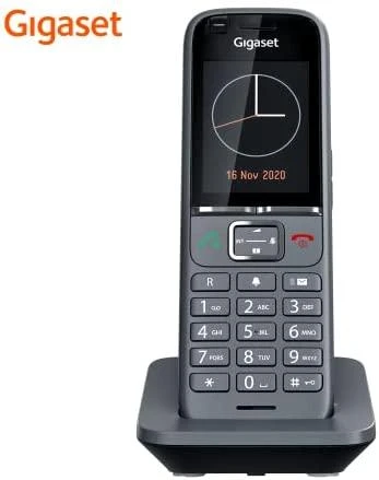 Gigaset S700H PRO DECT telefono skambintojo ID antracitas (Pažeista pakuotė)