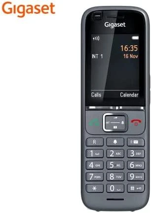Gigaset S700H PRO DECT telefono skambintojo ID antracitas (Pažeista pakuotė)