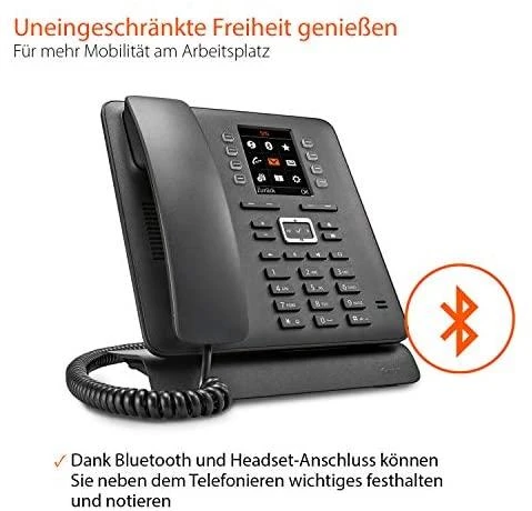 GIS Gigaset T480HX DECT telefonas Juoda