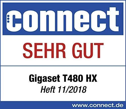 GIS Gigaset T480HX DECT telefonas Juoda