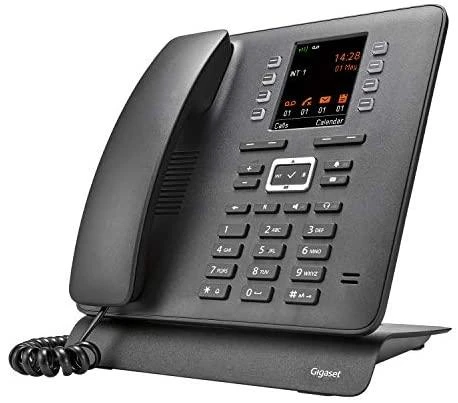 GIS Gigaset T480HX DECT telefonas Juoda