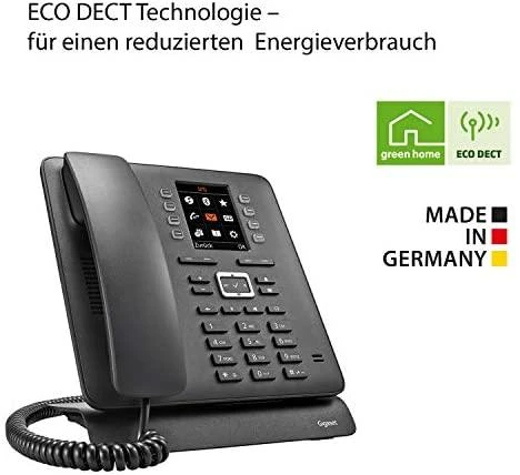 GIS Gigaset T480HX DECT telefonas Juoda