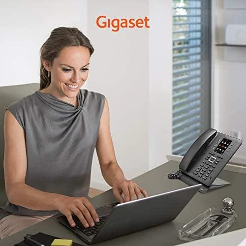 GIS Gigaset T480HX DECT telefonas Juoda