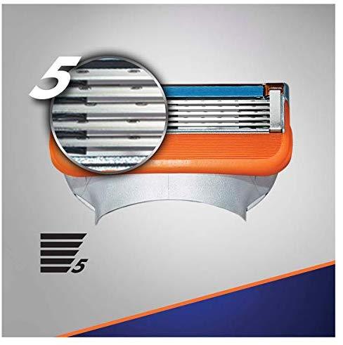 Skutimosi galvutės Gillette Fusion 5, 4 vnt.
