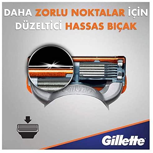 Skutimosi galvutės Gillette Fusion 5, 4 vnt.