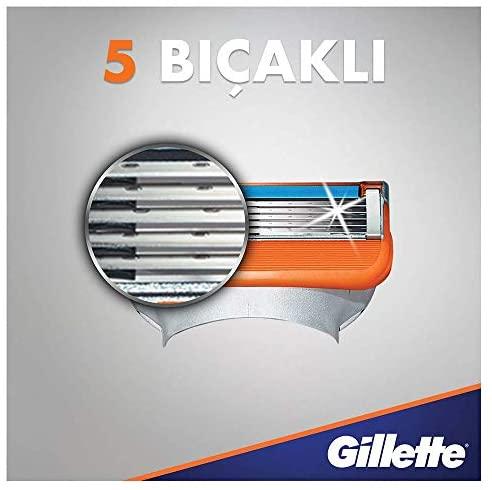 Skutimosi galvutės Gillette Fusion 5, 4 vnt.