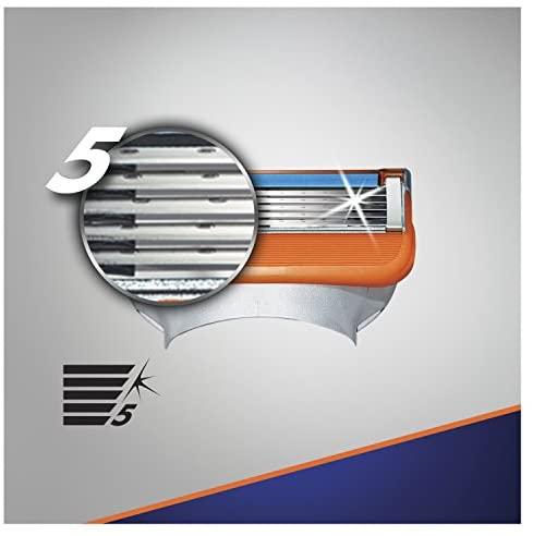 Skutimosi galvutės Gillette Fusion 5, 4 vnt.