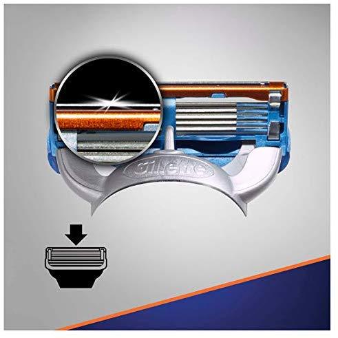 Skutimosi galvutės Gillette Fusion 5, 4 vnt.