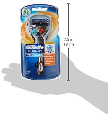 Barzdaskutė Gillette Fusion Proglide Flexball skustuvas + 1 pakeitimo galvutė
