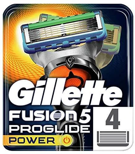 „Gillette Fusion Proglide Power“ skustuvo peiliukai, 4 vnt.