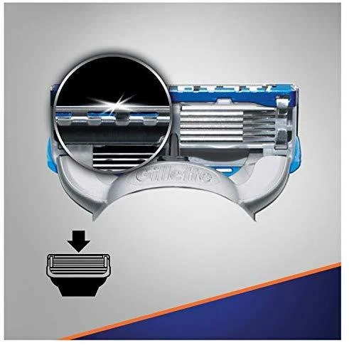 „Gillette Fusion Proglide Power“ skustuvo peiliukai, 4 vnt.