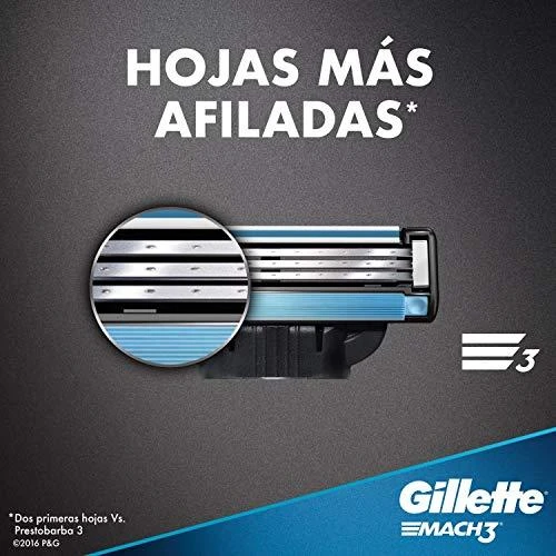Gillette Mach3 (4vnt.)