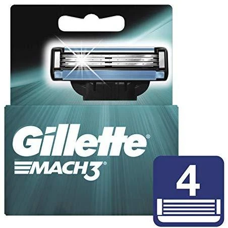 Gillette Mach3 (4vnt.)