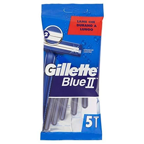 Gillette Mėlyna II 5 vienetai