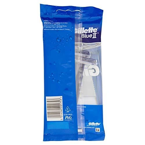 Gillette Mėlyna II 5 vienetai