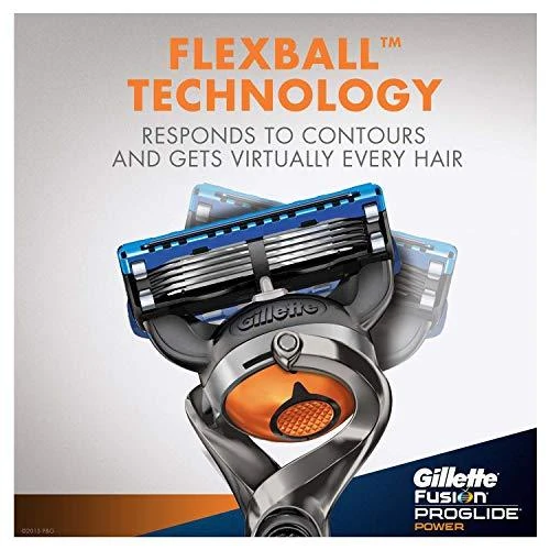 Gillette Fusion Proglide Power Keičiamosios Skutimosi Galvutės 4 Vnt