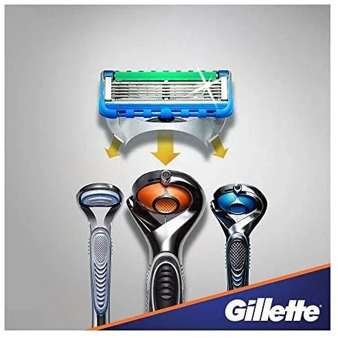Gillette Fusion Proglide Power Keičiamosios Skutimosi Galvutės 4 Vnt