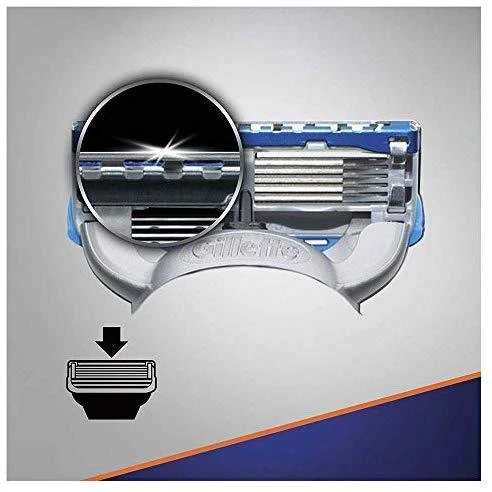 Gillette Fusion Proglide Power Keičiamosios Skutimosi Galvutės 4 Vnt