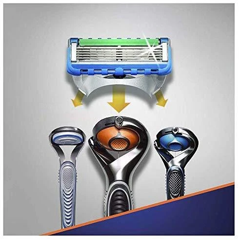 Gillette Fusion Proglide Power Keičiamosios Skutimosi Galvutės 4 Vnt